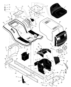 Part Location Diagram of F-99785 Murray Book, Instruction